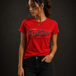 Camiseta Feminina - Vermelho